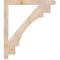 Ekena Millwork Merced Arts & Crafts Smooth Bracket, Douglas Fir, 3 1/2"W x 42"D x 48"H BKT04X42X48MRC03SDF - alternate 3